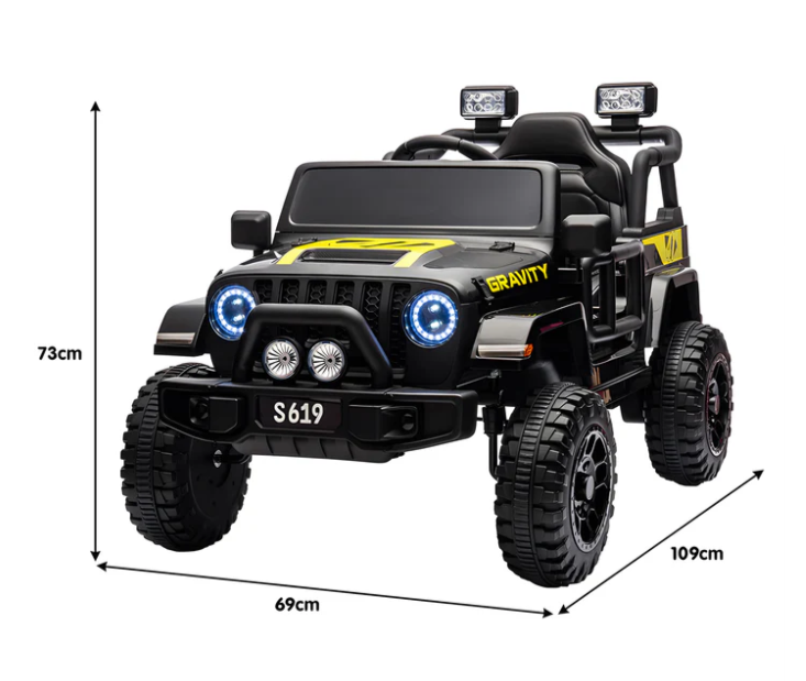2026 12V Jeep Style Kids Ride On Car with Remote Control 