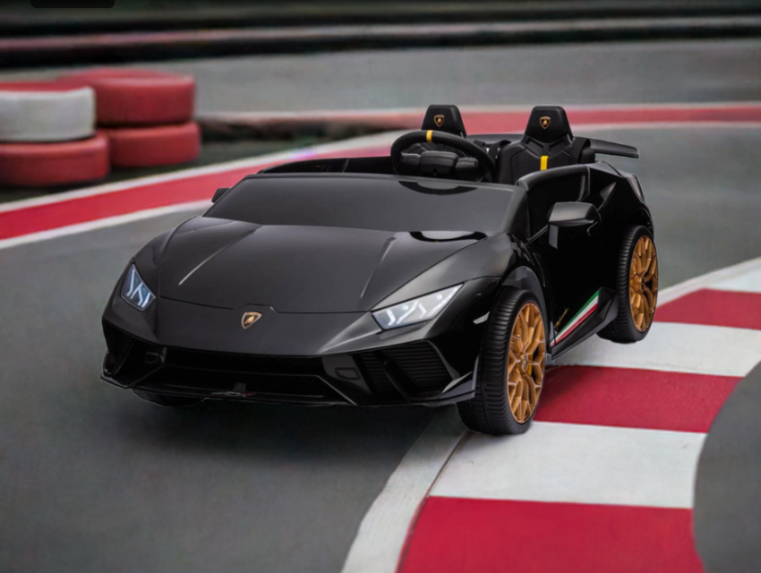 2026 Lamborghini Huracan 24V 2 Seater DELUXE Kids Ride On Car with Remote Control 