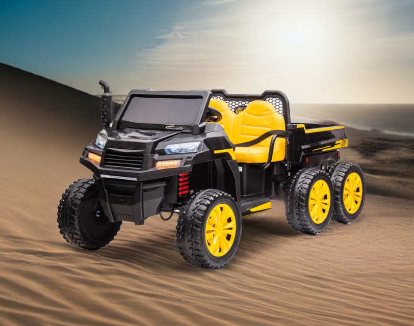 2026 6 WHEEL TRACTOR 24V 2 SEATER KIDS RIDE ON CAR WITH REMOTE CONTROL 