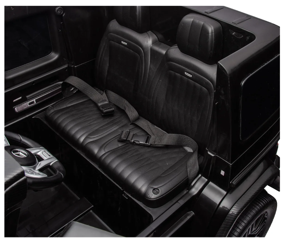 2026 2x24V Mercedes Benz G63 G Wagon XXL 2 Seater Kids Ride On Car with Remote Control 