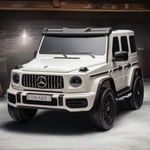 2026 2x24V Mercedes Benz G63 G Wagon XXL 2 Seater Kids Ride On Car with Remote Control 