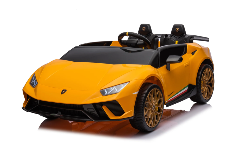 2026 Lamborghini Huracan 24V 2 Seater DELUXE Kids Ride On Car with Remote Control 