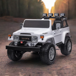 2026 24V Toyota FJ-40 4X4 2 Seater Kids Ride On Car with Remote Control DELUXE 