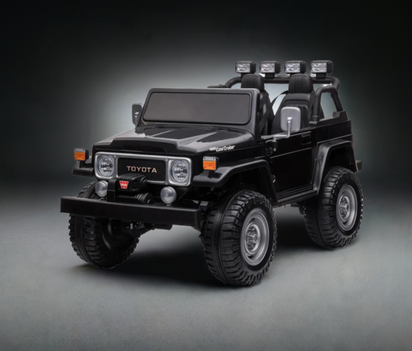 2026 24V Toyota FJ-40 4X4 2 Seater Kids Ride On Car with Remote Control DELUXE 
