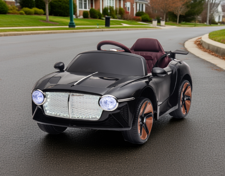 2026 Bentley Style 12V Kids Ride On Car with Remote Control 