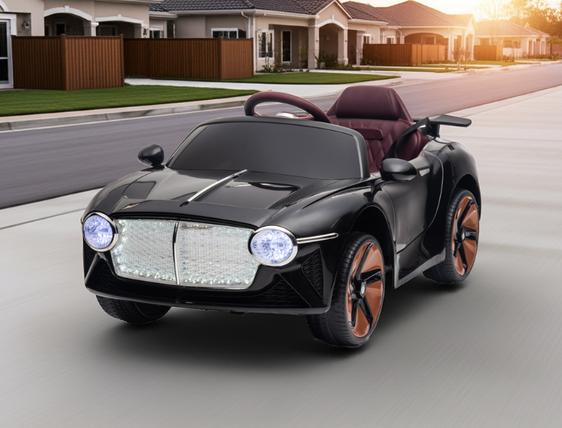 2026 Bentley Style 12V Kids Ride On Car with Remote Control 