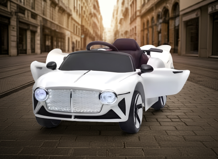 2026 Bentley Style 12V Kids Ride On Car with Remote Control 