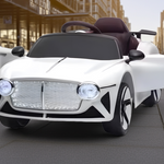 2026 Bentley Style 12V Kids Ride On Car with Remote Control 