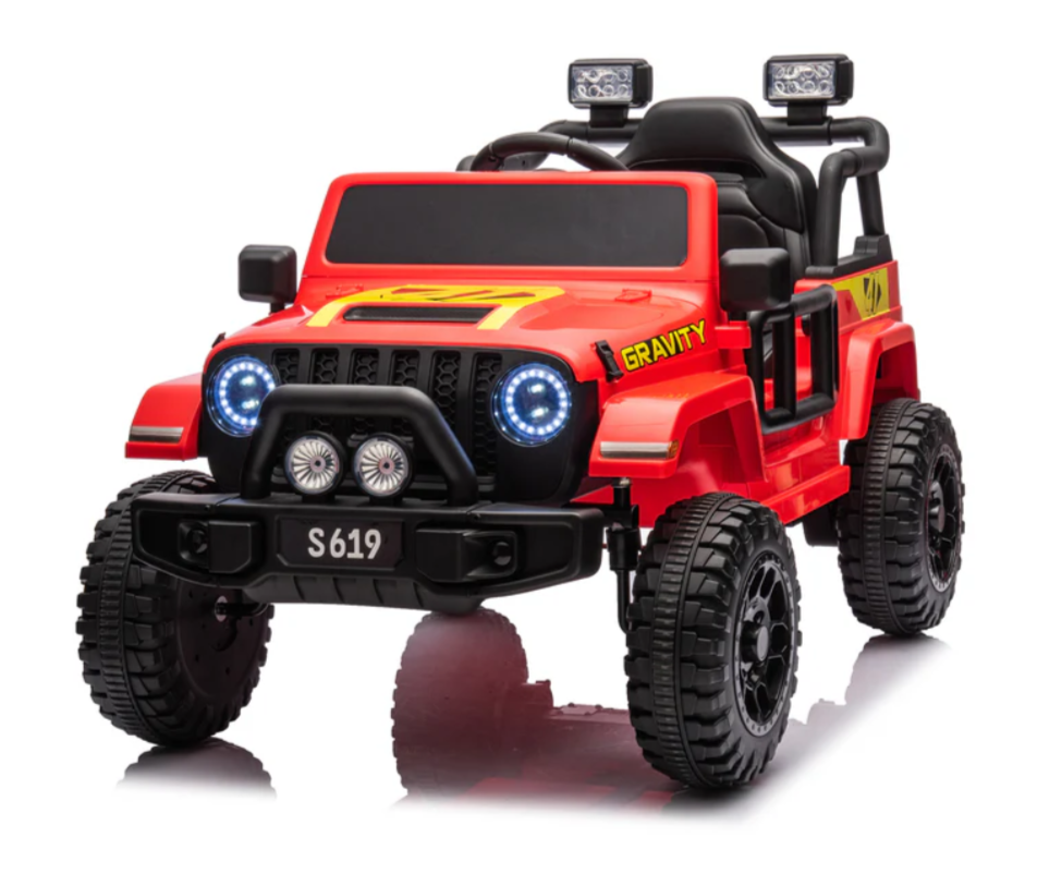 2026 12V Jeep Style Kids Ride On Car with Remote Control 