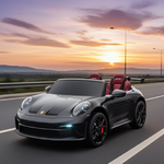 2026 24V Porsche 911 GT3 2 Seater Kids Ride On Car - NEW Silent Motor 