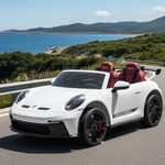 2026 24V Porsche 911 GT3 2 Seater Kids Ride On Car - NEW Silent Motor 