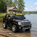 2026 UPGRADED GMC Sierra 24V 2 Seater Kids Ride On Car With Remote Control 