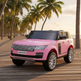 2026 Range Rover HSE 2 Seater 24V Kids Ride On Car With Remote Control DELUXE MODEL WITH LEATHER SEATS AND RUBBER TIRES 