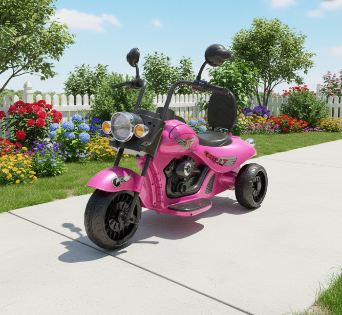 12V Chopper Cruiser 1 Seater Motorcycle 