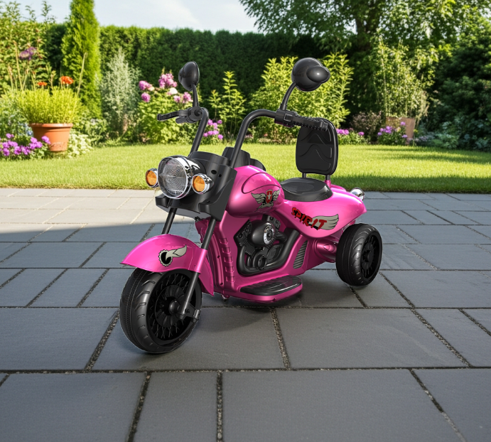 12V Chopper Cruiser 1 Seater Motorcycle 