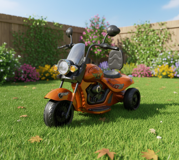 12V Chopper Cruiser 1 Seater Motorcycle 