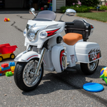 12V Kids Ride on Three-Wheeled Motorcycle For Age 3 -8 