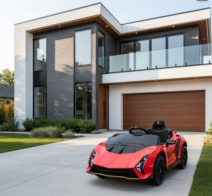 2026 Lamborghini Auténtica Kids Ride On Car with Remote Control 