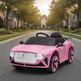 2026 Bentley Style 12V Kids Ride On Car with Remote Control 