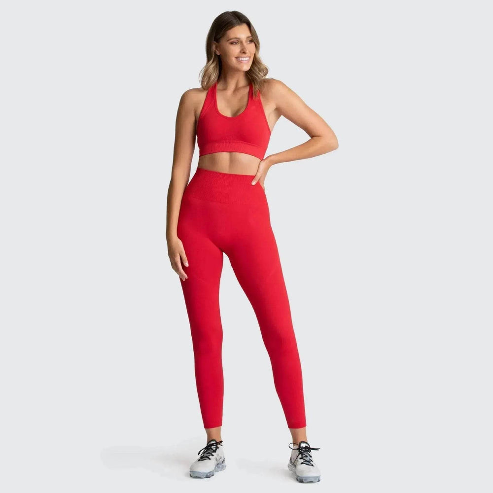 Seamless Gym Set Nylon Woman Sportswear - EX-STOCK Canada