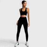 Seamless Gym Set Nylon Woman Sportswear - EX-STOCK Canada