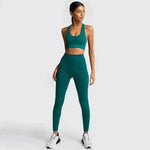Seamless Gym Set Nylon Woman Sportswear - EX-STOCK Canada