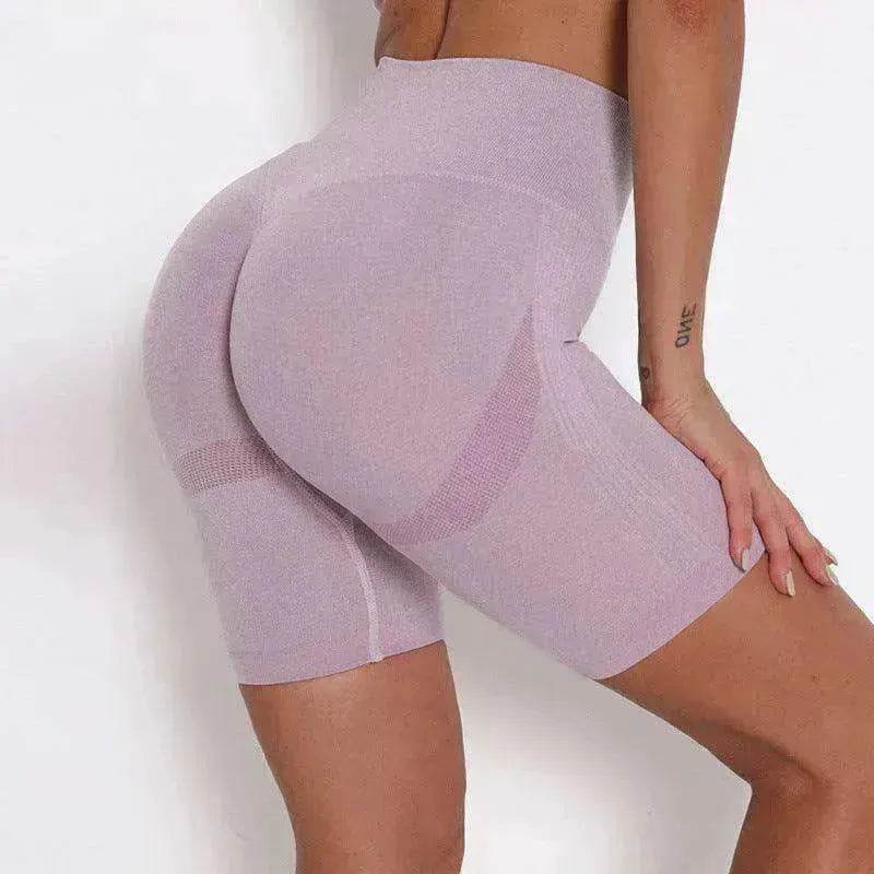 Seamless Multicolor Knitted Fitness Running Yoga Leggings - EX-STOCK Canada