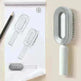 Self Cleaning Hair Brush For Women key Massage Scalp - EX-STOCK CANADA