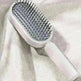 Self Cleaning Hair Brush For Women key Massage Scalp - EX-STOCK CANADA