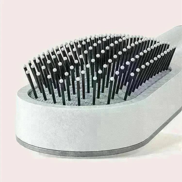Self Cleaning Hair Brush For Women key Massage Scalp - EX-STOCK CANADA