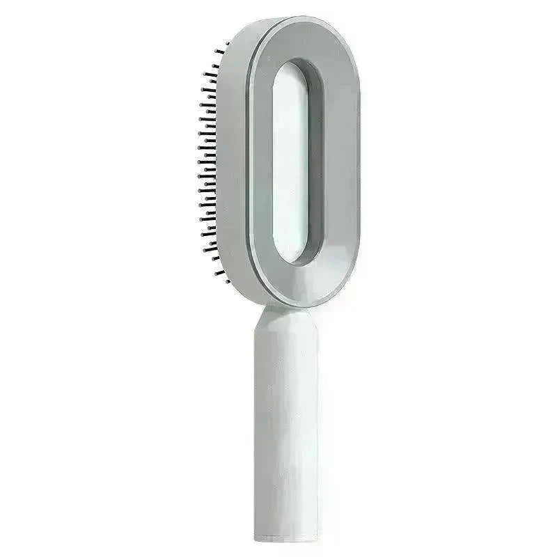 Self Cleaning Hair Brush For Women key Massage Scalp - EX-STOCK CANADA