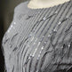 Sequin Tassels Slim-fit Dress Arab Dress - EX-STOCK Canada
