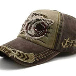 Shark Denim Cap Hip Hop Outdoor Snapback Baseball Caps - EX-STOCK Canada