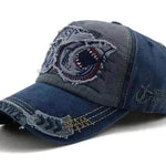 Shark Denim Cap Hip Hop Outdoor Snapback Baseball Caps - EX-STOCK Canada