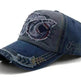 Shark Denim Cap Hip Hop Outdoor Snapback Baseball Caps - EX-STOCK Canada