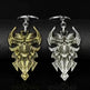 Sheep's Head Shield Keychain Pendant Keychain Jewelry - EX-STOCK CANADA