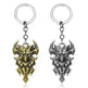 Sheep's Head Shield Keychain Pendant Keychain Jewelry - EX-STOCK CANADA