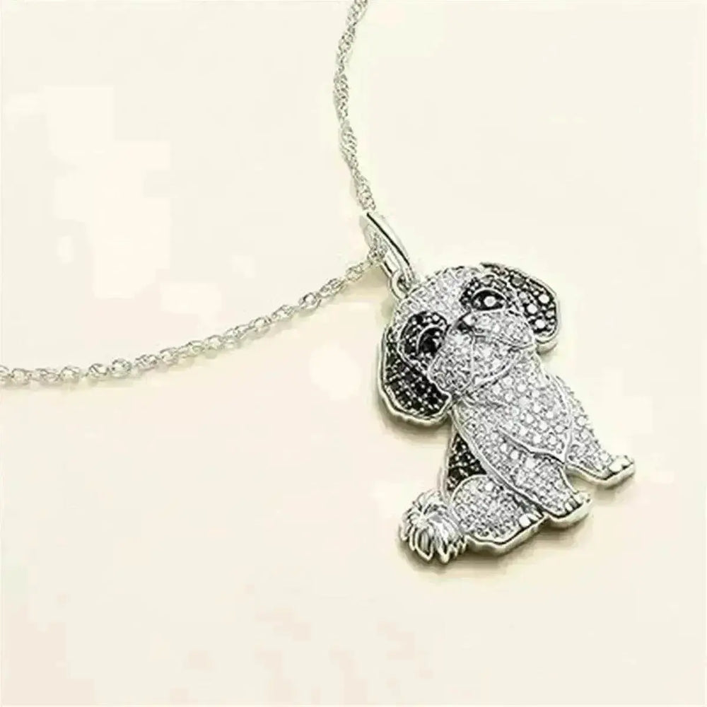 Shih Tzu Pendant Zinc Alloy Die Casting Puppy Necklace - EX-STOCK Canada