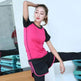 Short sleeve slim fit gym top - EX-STOCK Canada