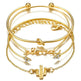 Simple Metal Multi-layer Bracelet Six-piece Set - EX-STOCK Canada