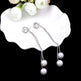 Simulated Pearl Drop Earrings EX-STOCK Canada 