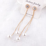 Simulated Pearl Drop Earrings EX-STOCK Canada 