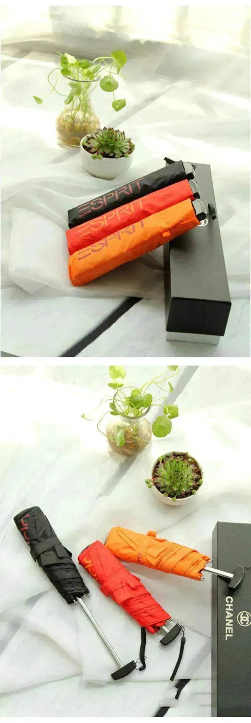 Small Foldable Pencil Umbrella - Sun & Rain Gear - EX-STOCK Canada