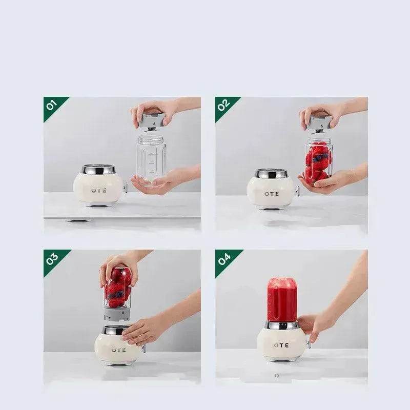 Small Household Portable Fruit Juicer - EX-STOCK Canada