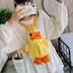 Small Yellow Duck Children's Backpack Girl Decoration Bag Plush - EX-STOCK Canada