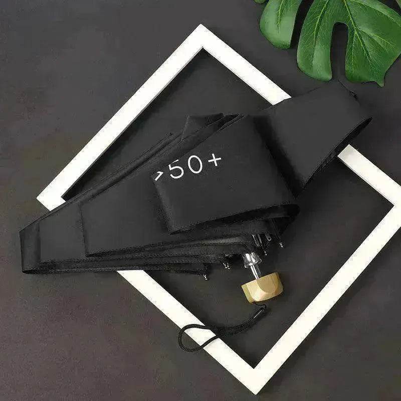 Small and Portable Umbrella Dual-use Folding Five-fold Umbrella - EX-STOCK Canada