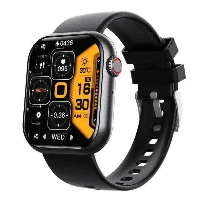 Smart Bluetooth Calling Heart Rate Body Temperature Voice Assistant Smart Bracelet Sports Watch - EX-STOCK Canada