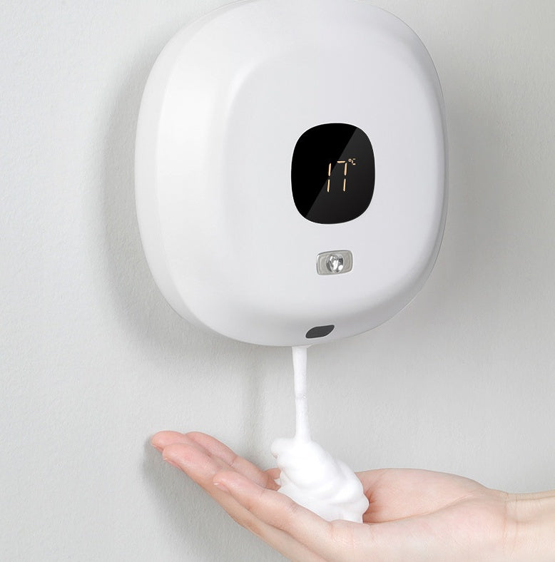 Wall-mounted Soap Dispenser Smart Sensor Wall Mounted Induction Bubble Soap Machine EX-STOCK Canada 