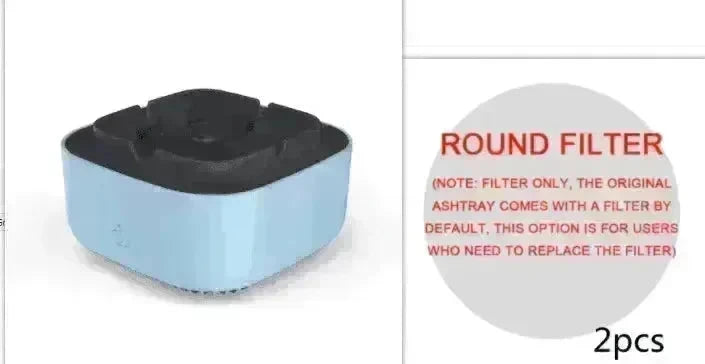 Smoke Removal Air Purification Ashtray Anion Purification Practical Automatic Purifier Ashtray Portable Gadgets For Car Ashtray - EX-STOCK CANADA