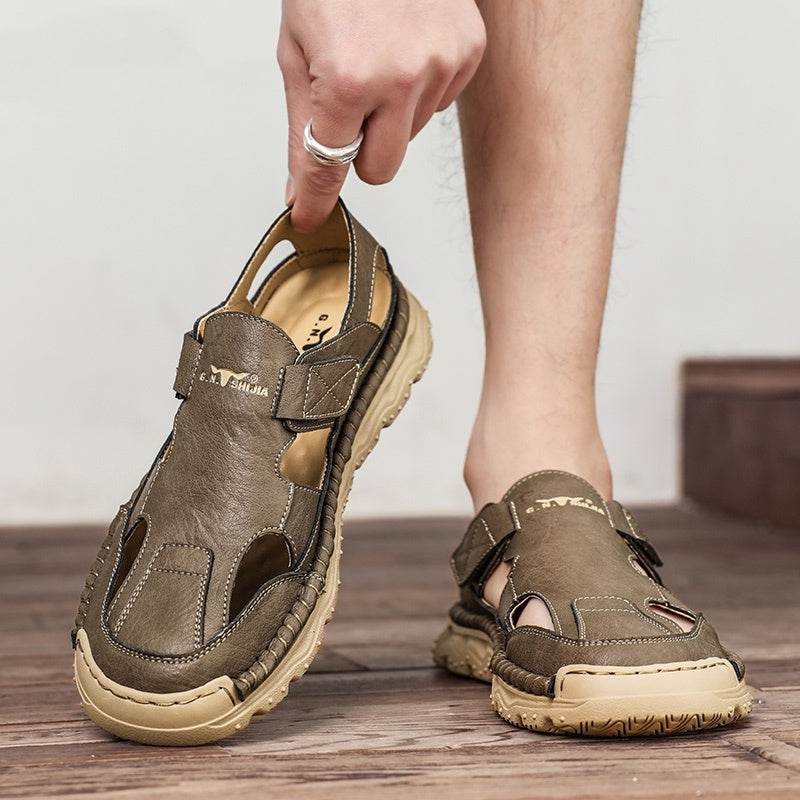 Soft Bottom Sandals Outdoor Sports Two-way Wear Men's Breathable Shoes  EX-STOCK CANADA